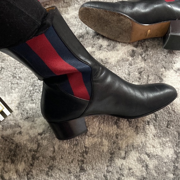 Gucci black leather boots - Picture 5 of 5
